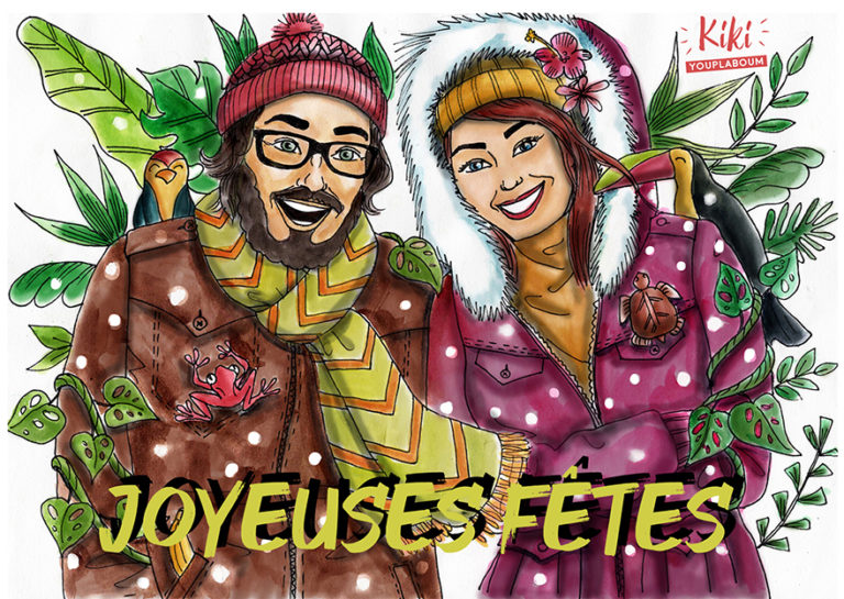 illustration joyeuses fêtes