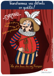 Illustration développement personnel : Cyrano