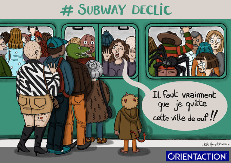 Illustration BD métro