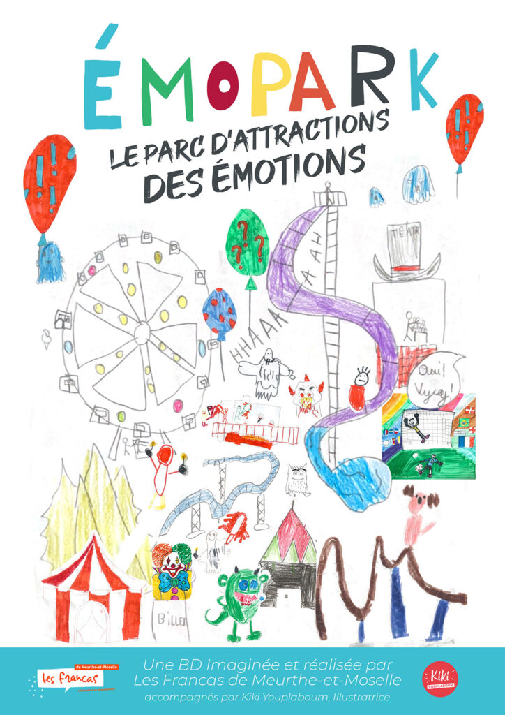 Couverture de la BD "Emotions" -Les Francas-